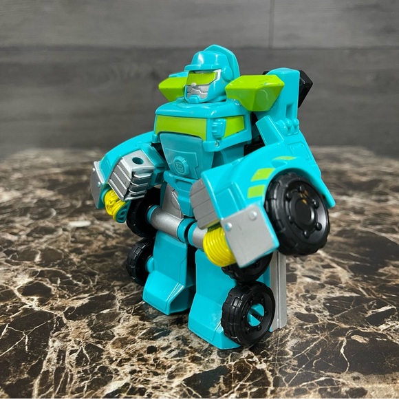 Transformers Playskool Heroes Rescue Bots Academy Hoist Converting Toy Robot - Picture 5 of 12